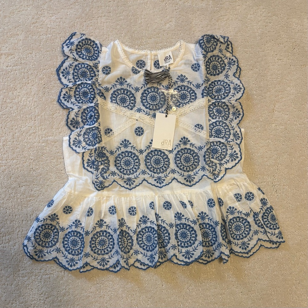 Dra Vabien Eyelet Top - Medium NEW!